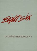 La Canada High School 1986 yearbook cover photo