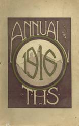 Tomah High School 1916 yearbook cover photo
