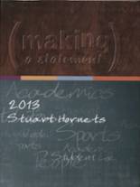 Stuart High School 2013 yearbook cover photo