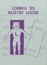 Louisburg High School 1985 yearbook cover photo