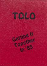 1985 Toulon High School Yearbook from Toulon, Illinois cover image