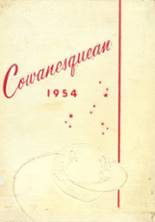 Cowanesque Valley High School 1954 yearbook cover photo