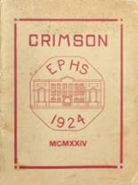 1924 East Providence High School Yearbook from East providence, Rhode Island cover image