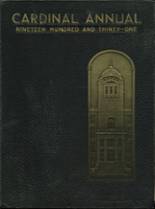 South Division High School 1931 yearbook cover photo