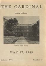 Mayfield High School 1949 yearbook cover photo