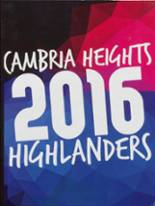 Cambria Heights High School 2016 yearbook cover photo