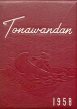 Tonawanda High School 1958 yearbook cover photo