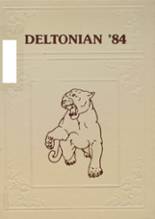 Delton-Kellogg High School 1984 yearbook cover photo