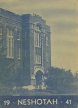 Washington High School 1941 yearbook cover photo