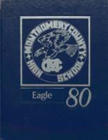 Montgomery County High School 1980 yearbook cover photo