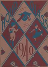 Fairport High School 1940 yearbook cover photo