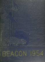 Bellevue High School 1954 yearbook cover photo