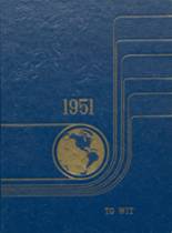 1951 Witt High School Yearbook from Witt, Illinois cover image