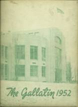 Gallatin County High School 1952 yearbook cover photo