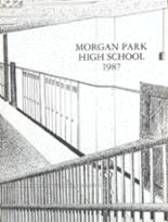 Morgan Park High School 1987 yearbook cover photo