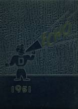 Duquesne High School 1951 yearbook cover photo