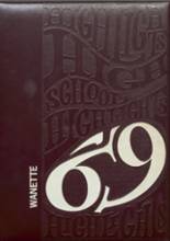 Wanatah High School 1969 yearbook cover photo