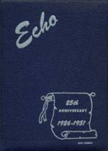 Lee High School 1951 yearbook cover photo