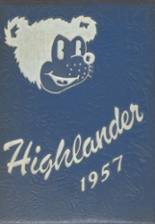 Campbell High School 1957 yearbook cover photo