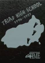 Triad High School 1997 yearbook cover photo