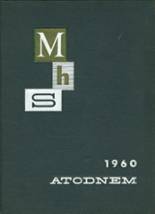 Mendota Township High School 1960 yearbook cover photo