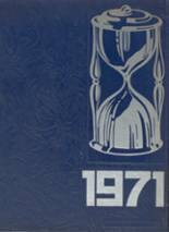 Claiborne County High School 1971 yearbook cover photo