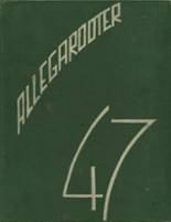 Rahway High School 1947 yearbook cover photo