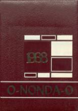 Nunda Central School 1968 yearbook cover photo