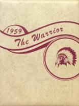 Osceola High School 1959 yearbook cover photo