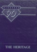 1990 Heritage Hall Christian High School Yearbook from Muncie, Indiana cover image