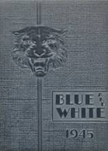 White Pine County High School 1945 yearbook cover photo