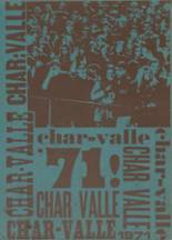 Chartiers Valley High School 1971 yearbook cover photo