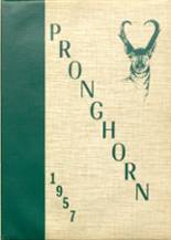 Farson High School 1957 yearbook cover photo