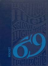 Randolph High School 1969 yearbook cover photo