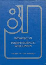 1981 Independence High School Yearbook from Independence, Wisconsin cover image