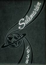 Salem Community High School 1958 yearbook cover photo