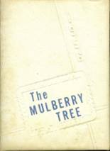 Mulberry High School 1956 yearbook cover photo