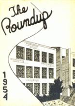 Russell High School 1954 yearbook cover photo