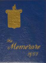 Marquette High School 1957 yearbook cover photo