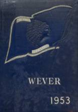 Media-Wever High School 1953 yearbook cover photo