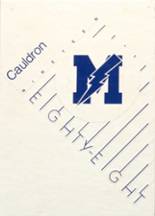 Madison High School 1988 yearbook cover photo