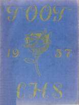 1957 Canastota High School Yearbook from Canastota, New York cover image