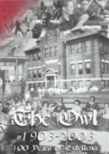 Elgin High School 2003 yearbook cover photo