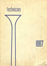 Technical High School 1967 yearbook cover photo