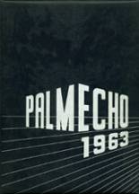 Palmyra Area High School 1963 yearbook cover photo