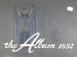 Adams High School 1952 yearbook cover photo