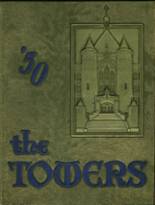 Central Catholic High School 1950 yearbook cover photo