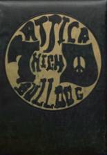 Attica High School 1970 yearbook cover photo