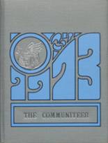 Community High School 1973 yearbook cover photo