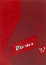 Elk River High School 1957 yearbook cover photo